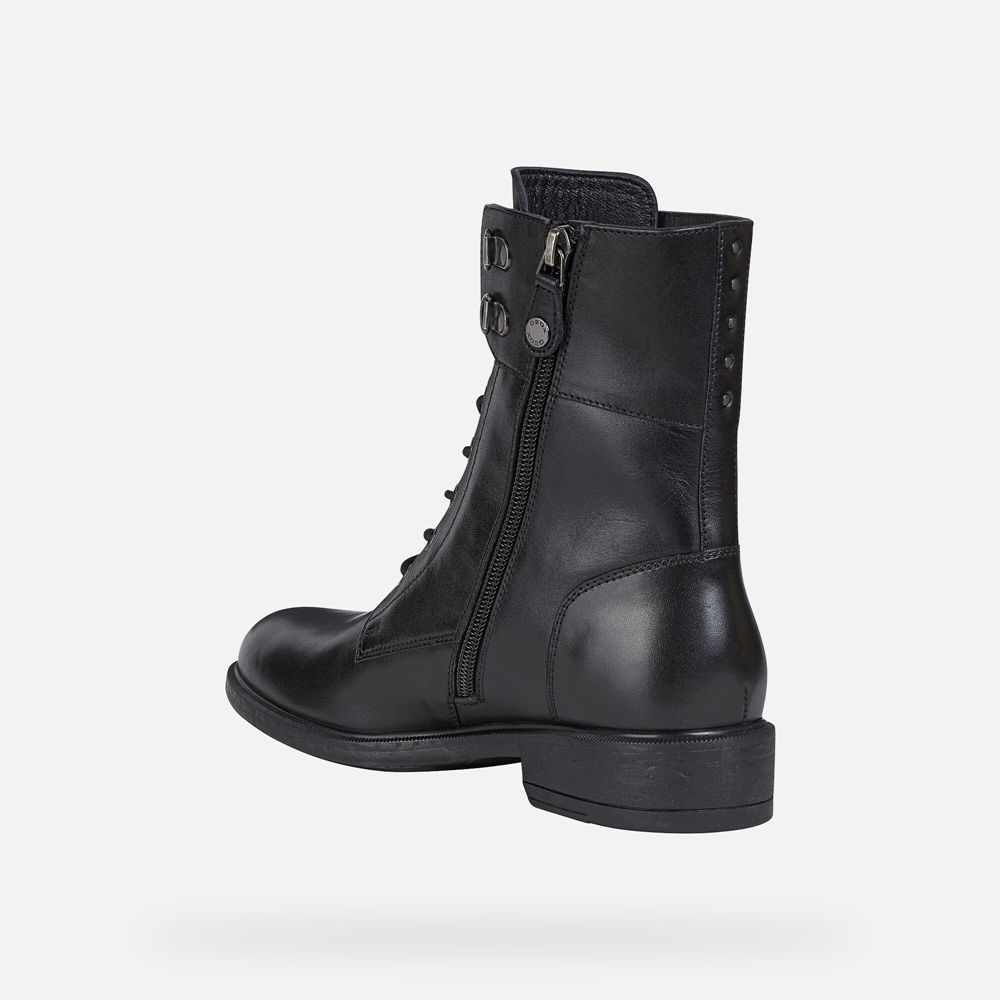 Geox Bayan Ankle Bot Siyah - Catria - QDI-685903